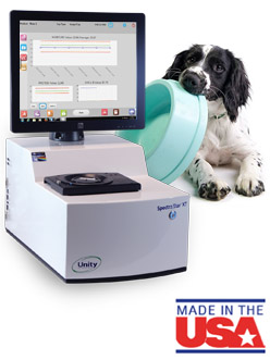 NIR analyser for pet food